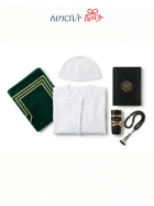 Premium Men's Arefa Prayer & Thobe Gift Set