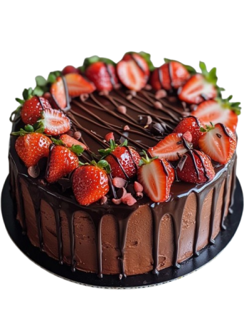 Strawberry Chocolate Cake