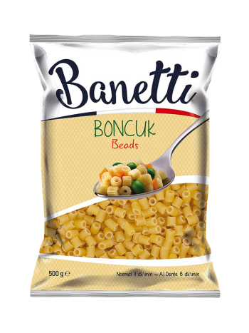 Banetti Boncuk (Beads) Macaroni 500g (20 pcs)