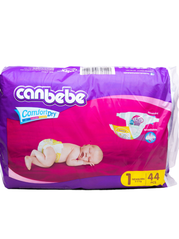 Can Baby Diaper Size 1 (44 pcs)