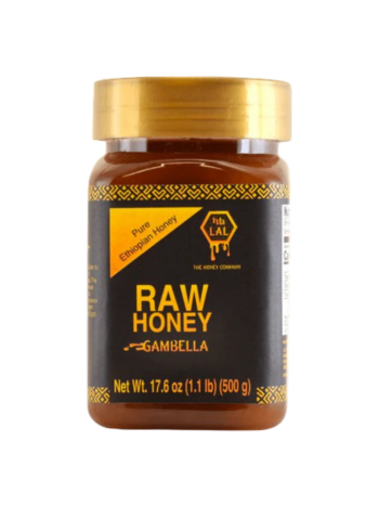 Gambella Raw Dark Honey  500g