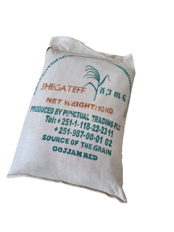 Shega Premium gojam red Teff Flour 10 KG