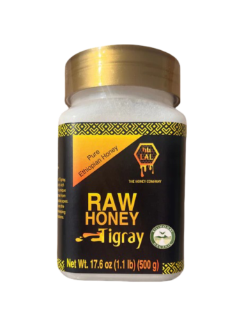 Tigray Organic Raw White Honey  500g